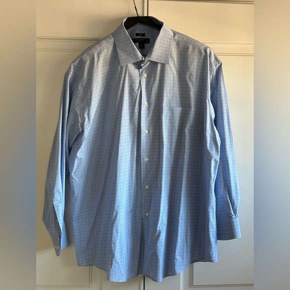 Pronto Uomo dress shirt, Non -iron, Classic Fit.  Size 18.5, 34/35 - Picture 1 of 5